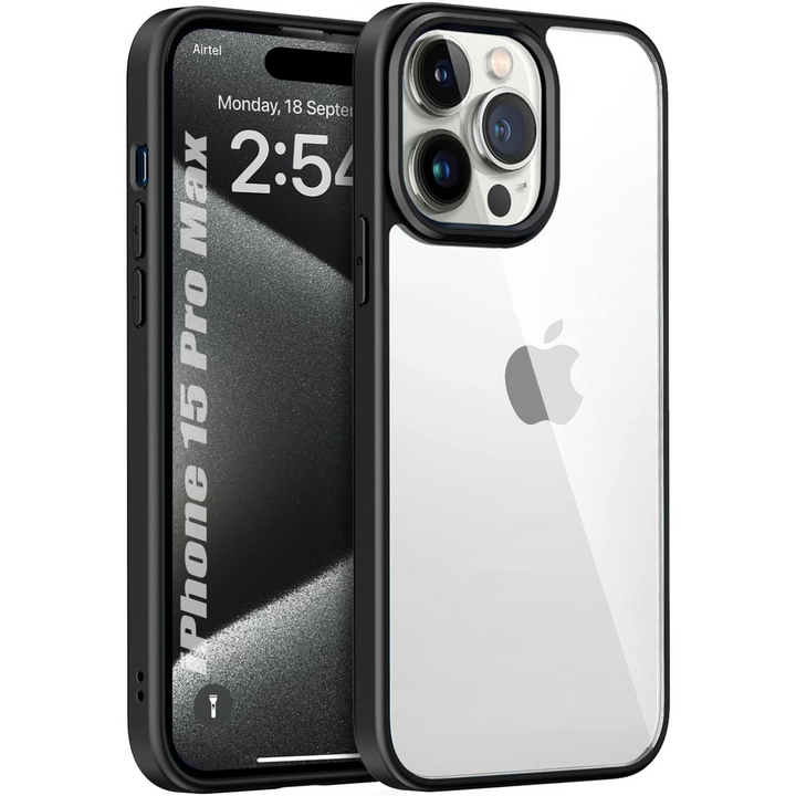 Classic Hybrid Transparent Hard Back Anti-Yellow Back Cover