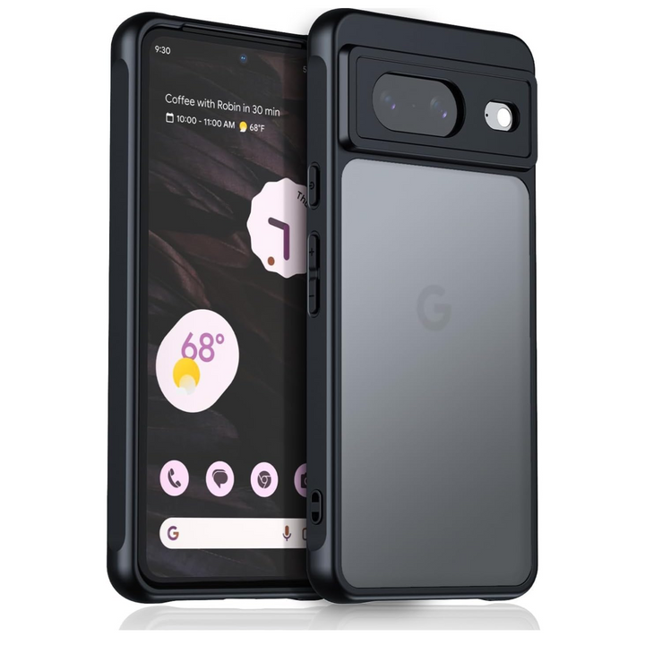 Frosted Translucent Matte Anti-Fingerprint Hard Back Cover Case for Google Pixel 8