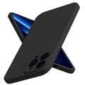 Silicon Soft Case Camera Protect Microfiber Lining Cover for iPhone 13 Pro Max