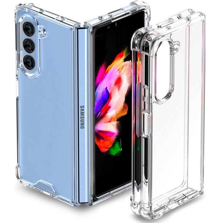Shockproof Hard Back Clear Case For Samsung Galaxy Z Fold 5